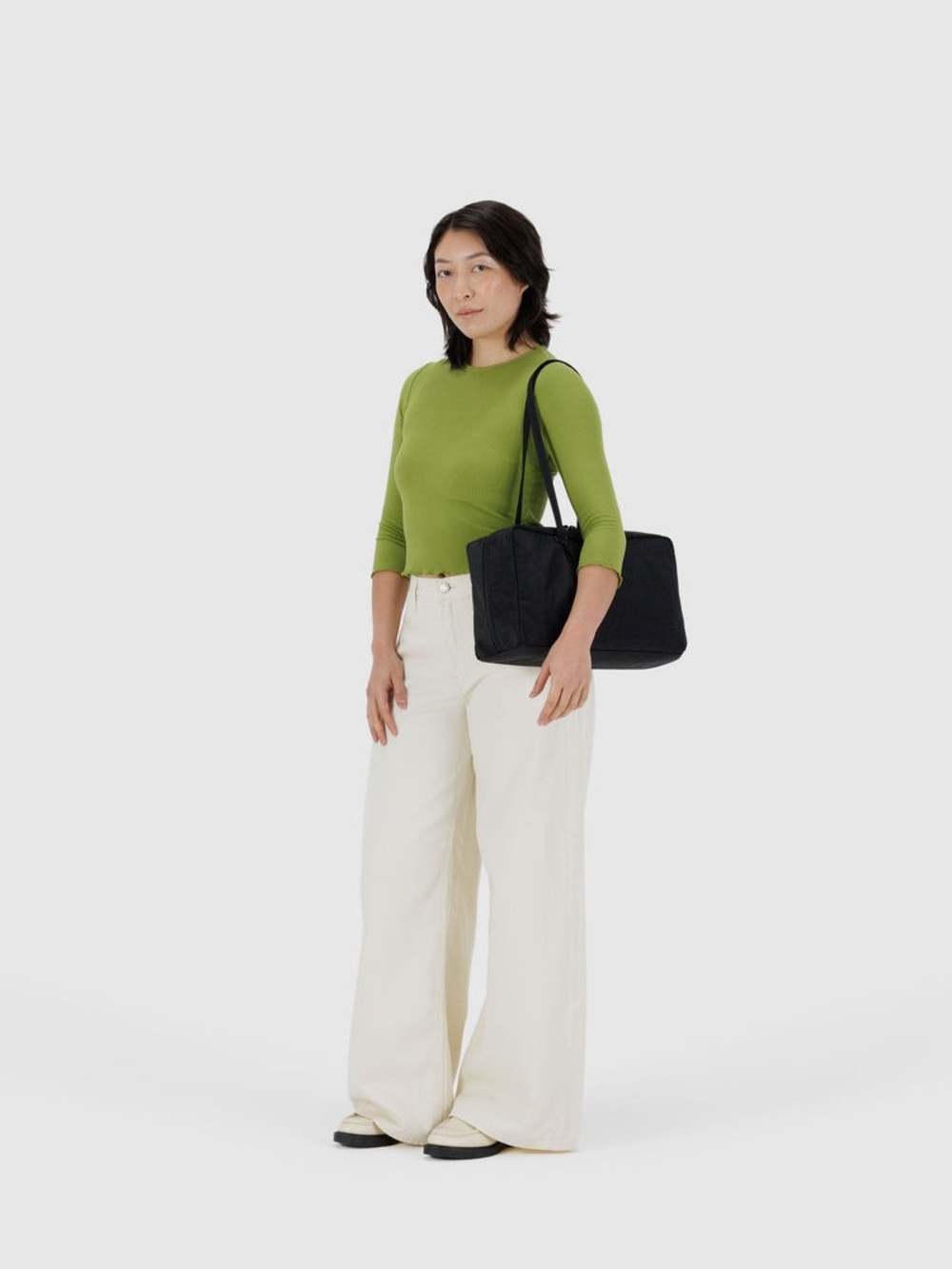 BAGGU Medium Nylon Bowler Bag - Picture 11 of 12